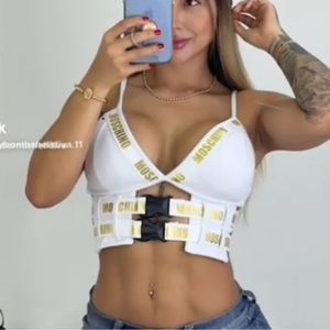 Moschino crop top